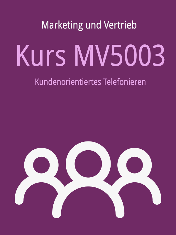 MV5003: Kundenorientiertes Telefonieren